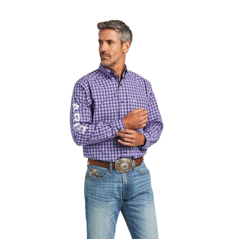 Ariat Hemden Herren - Pro Series Team Slane Classic Fit Lila ( CUDIF-5461 )